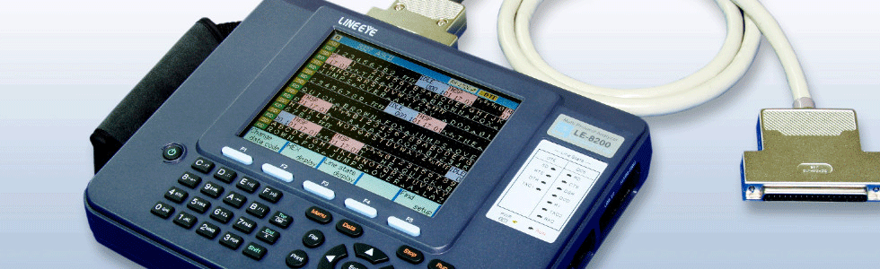 analyseur série portable LE-8200 LineEye
